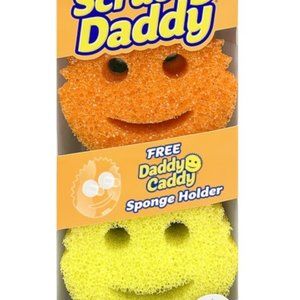 Srub Daddy 6 Scrub Daddies + 1 Daddy Caddy variety pack Polymer Foam Sponge (6-